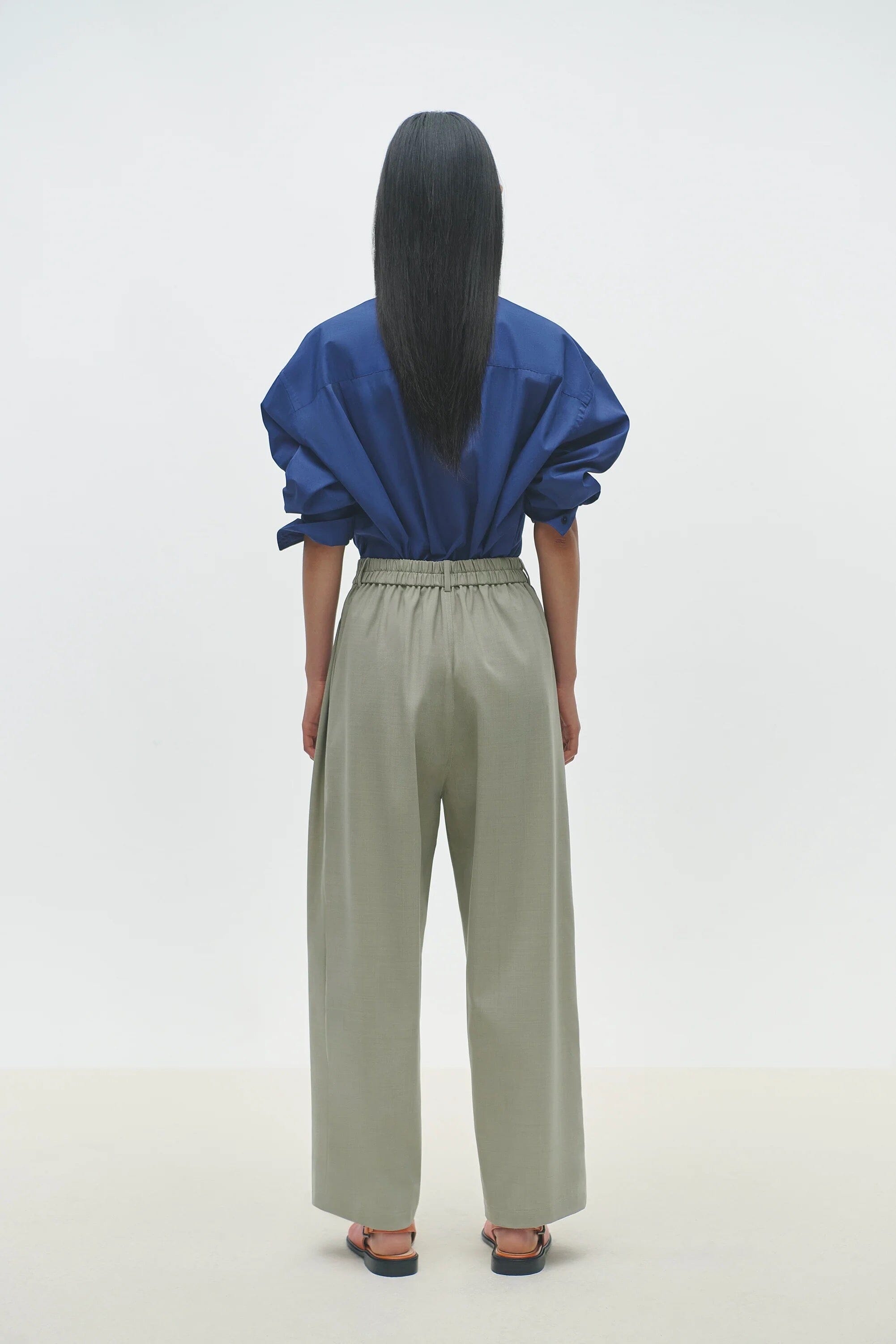 Monica Cordera Curved Leg Pants | UJNG