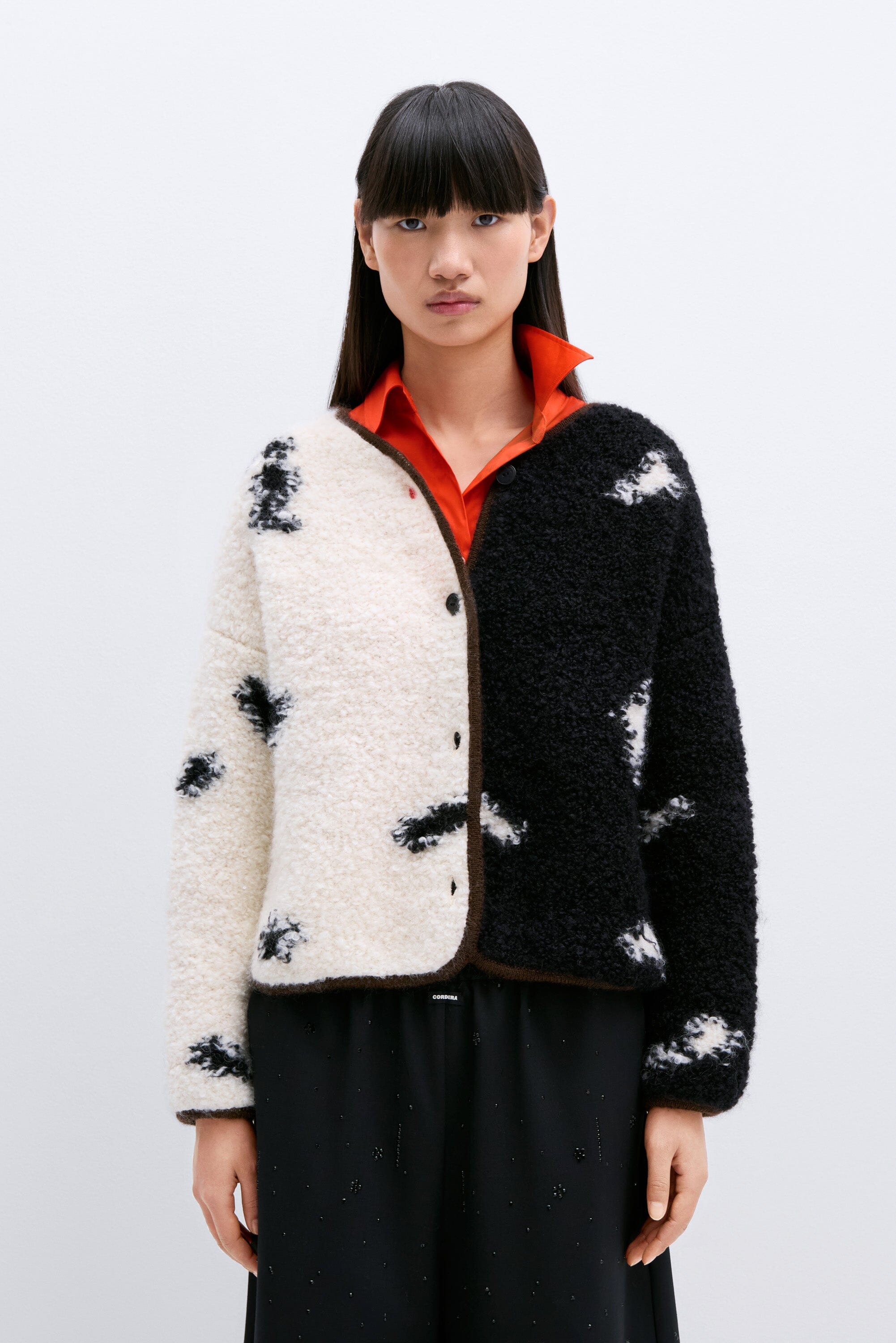 Cordera | Wool & Mohair Blotch Cardigan - SHOP YUCCA Cardigan CORDERA - YUCCA 