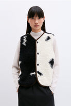 Cordera | Wool & Mohair Blotch Waistcoat - SHOP YUCCA Waistcoat CORDERA - YUCCA 