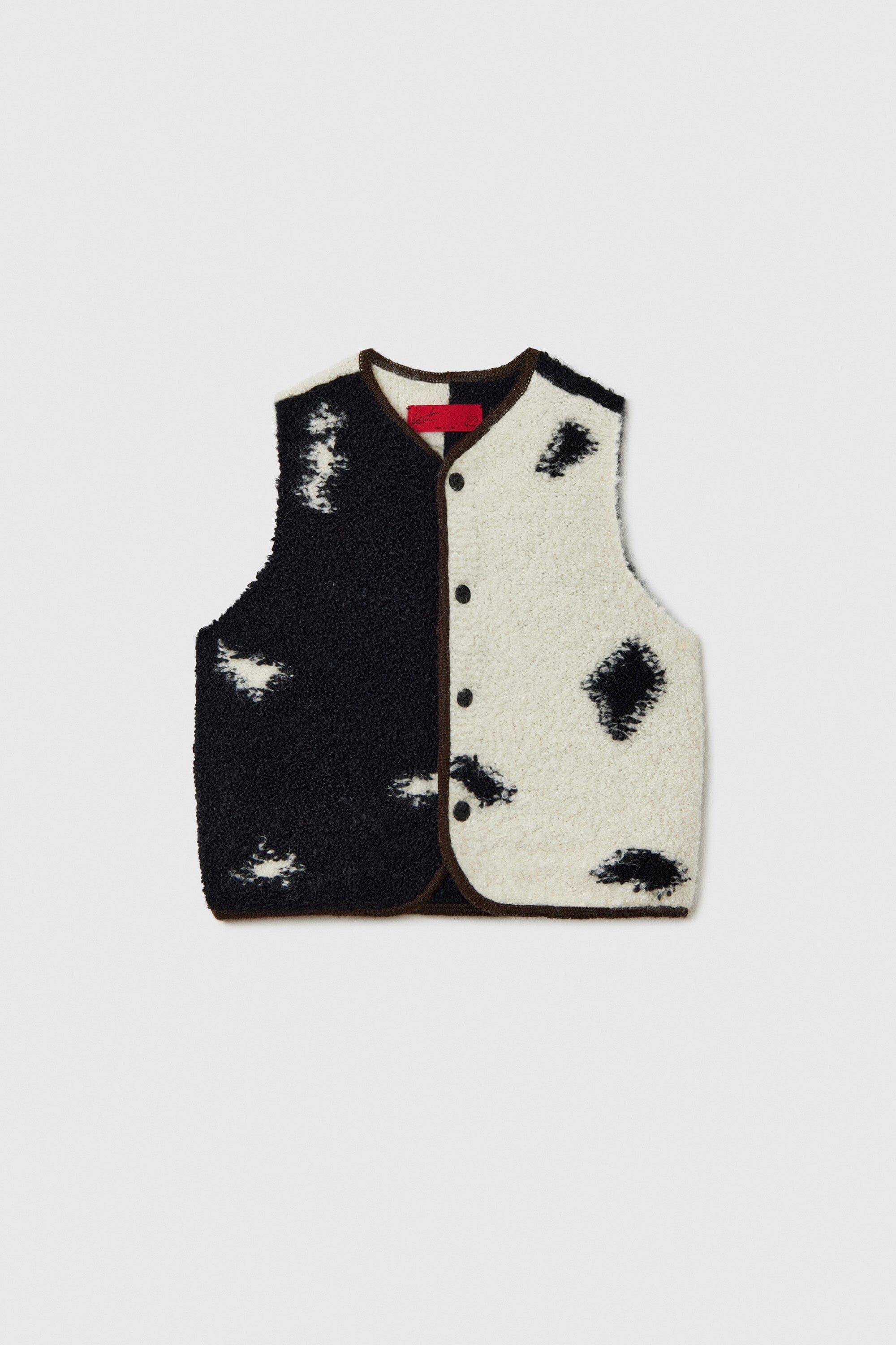 Cordera | Wool & Mohair Blotch Waistcoat - SHOP YUCCA Waistcoat CORDERA - YUCCA 