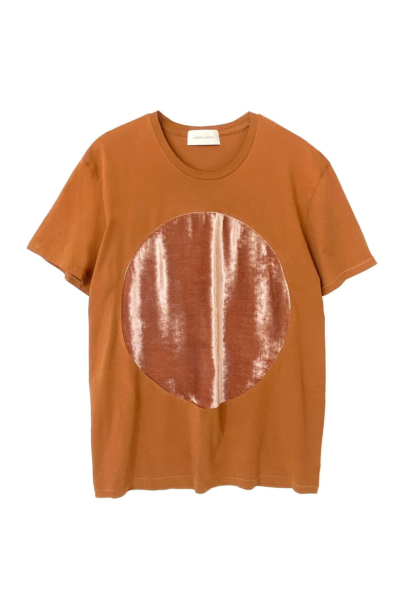 Correll Correll | Velvet T-Shirt In Turmeric - SHOP YUCCA Shirts & Tops CORRELL CORRELL - YUCCA 