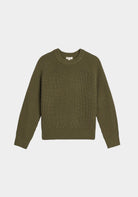 DEMYLEE | Chelsea Lambswool Sweater - Loden - SHOP YUCCA Sweater Knitwear DEMYLEE - YUCCA artistic clothing for women, Women’s clothing store Denver, boutique stores near me, capsule wardrobe, women’s elevated basics