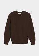 DEMYLEE | Chelsea Solid Cotton Sweater - Espresso - SHOP YUCCA - Knitwear DEMYLEE - YUCCA Yucca store Denver, women’s clothing boutique near me, high quality capsule wardrobe, boutiques near me, women’s high quality sweaters