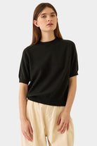 DEMYLEE | Irelia Cashmere Top - Dark Pine - SHOP YUCCA - Tops & Tees - DEMYLEE - YUCCA Yucca store Denver, women’s clothing boutique near me, high quality capsule wardrobe, boutiques near me, women’s high quality sweaters