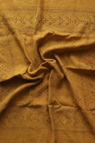 Eco Raw Studio - Raw Silk Bandana - Desert Gold x Black Ink - Bandana - YUCCA, artistic accessories, boutique near me, shop local denver.