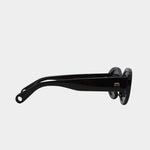 Side view of Elisa Johnson Lyna Sunglasses in Black available at SHOP YUCCA Denver