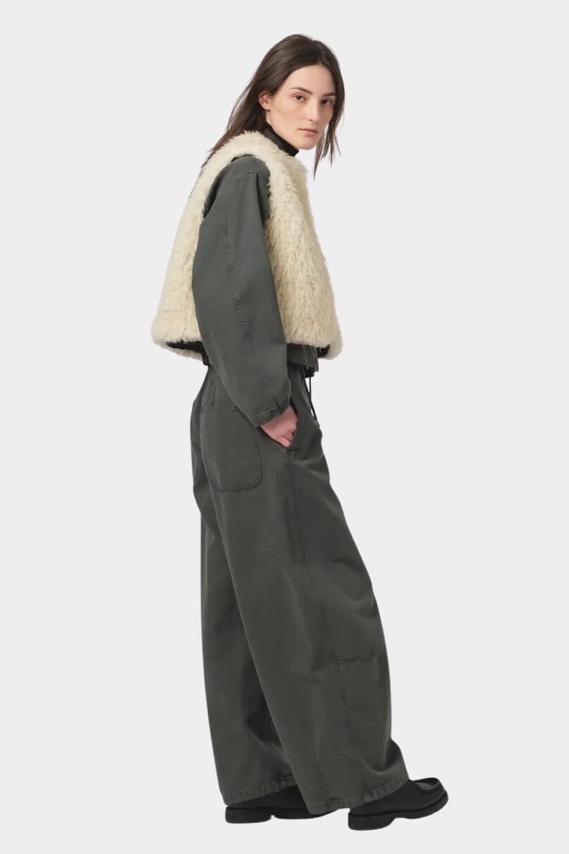 Girls Of Dust - Altanide Chino - Forest Green - Bottoms, YUCCA, Yucca store Denver, androgynous clothing, unisex clothing.