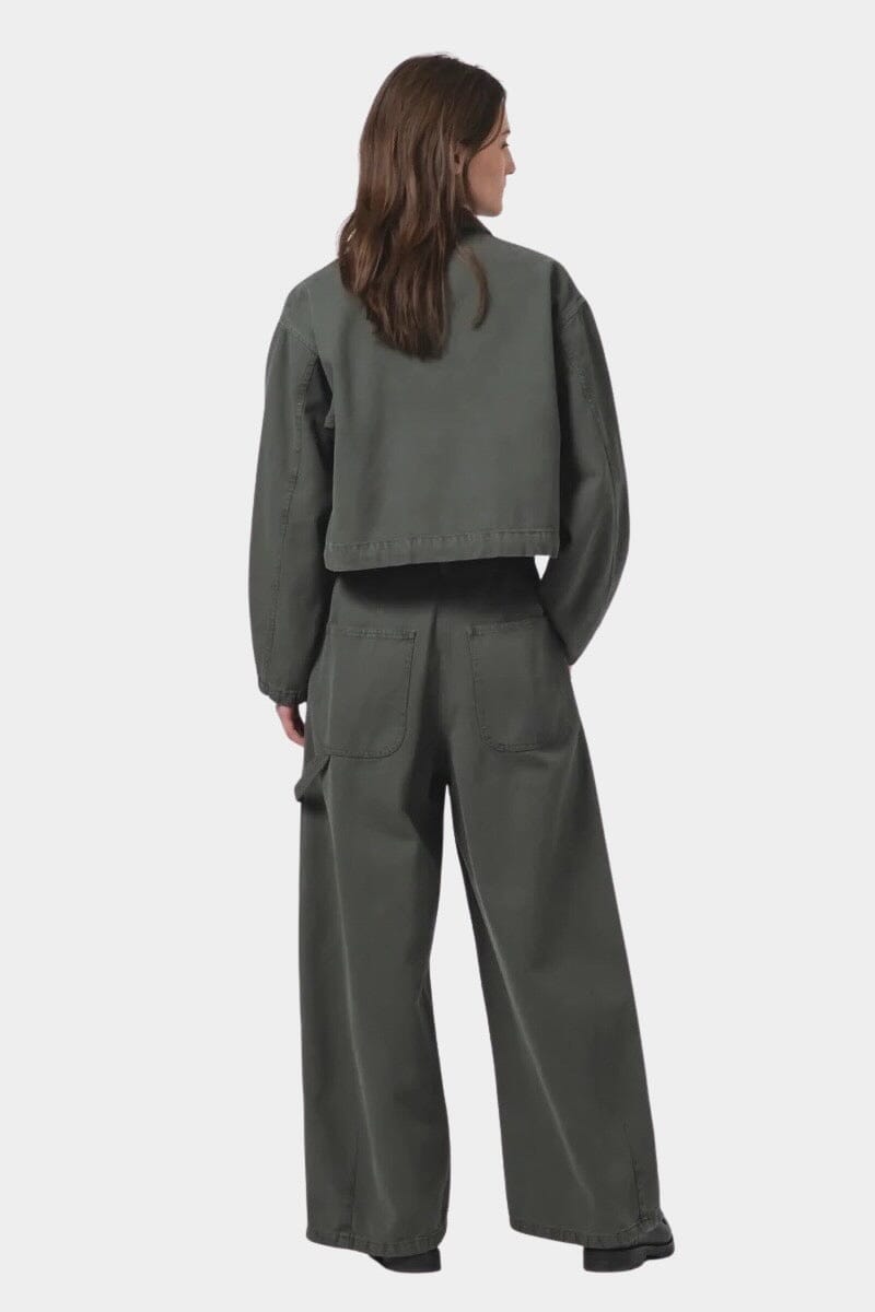 Girls Of Dust - Altanide Chino - Forest Green - Bottoms, YUCCA, Yucca store Denver, androgynous clothing, unisex clothing.