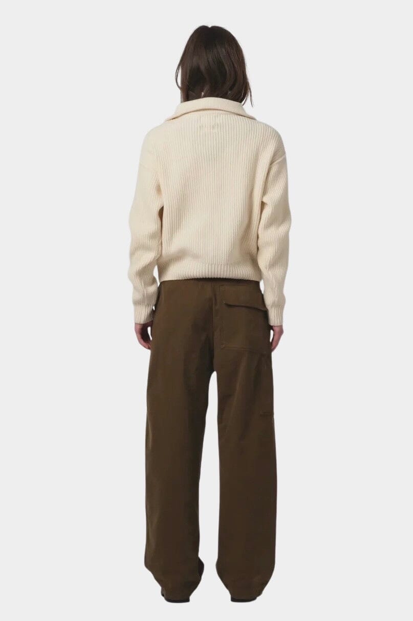 GIRLS OF DUST - U Ambassador Pants - Java Brown - SHOP YUCCA Bottoms GIRLS OF DUST - YUCCA, Yucca store Denver, androgynous clothing, unisex clothing Denver, boutiques Denver.