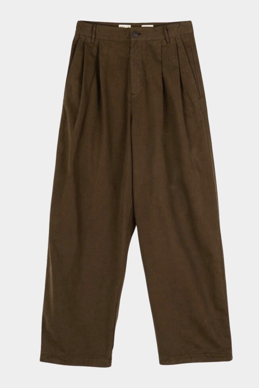 GIRLS OF DUST - U Ambassador Pants - Java Brown - SHOP YUCCA Bottoms GIRLS OF DUST - YUCCA, Yucca store Denver, androgynous clothing, unisex clothing Denver, boutiques Denver.
