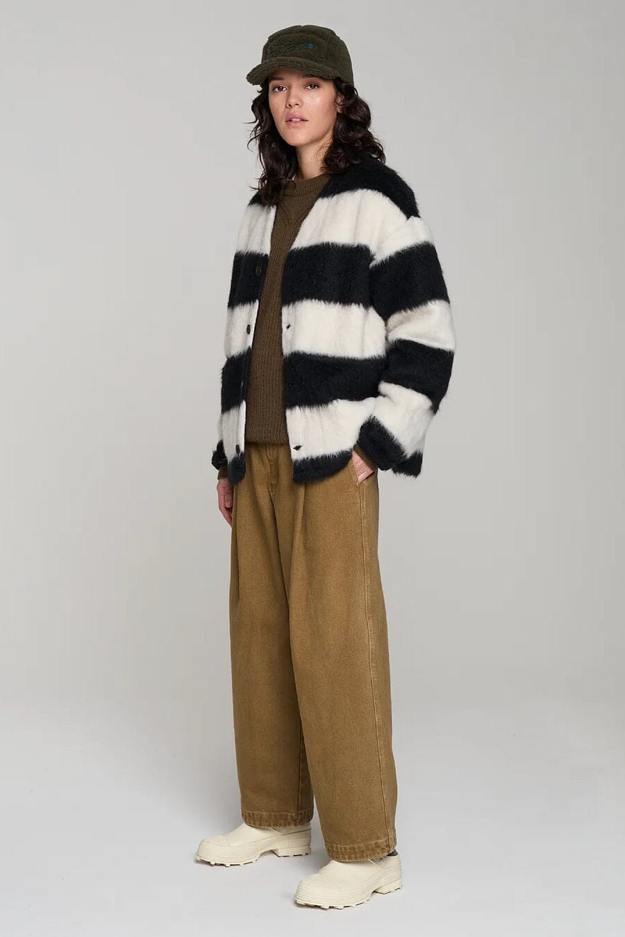 Girls Of Dust | British Worker Pant In Denim Shitake - SHOP YUCCA Pants GIRLS OF DUST - YUCCA 