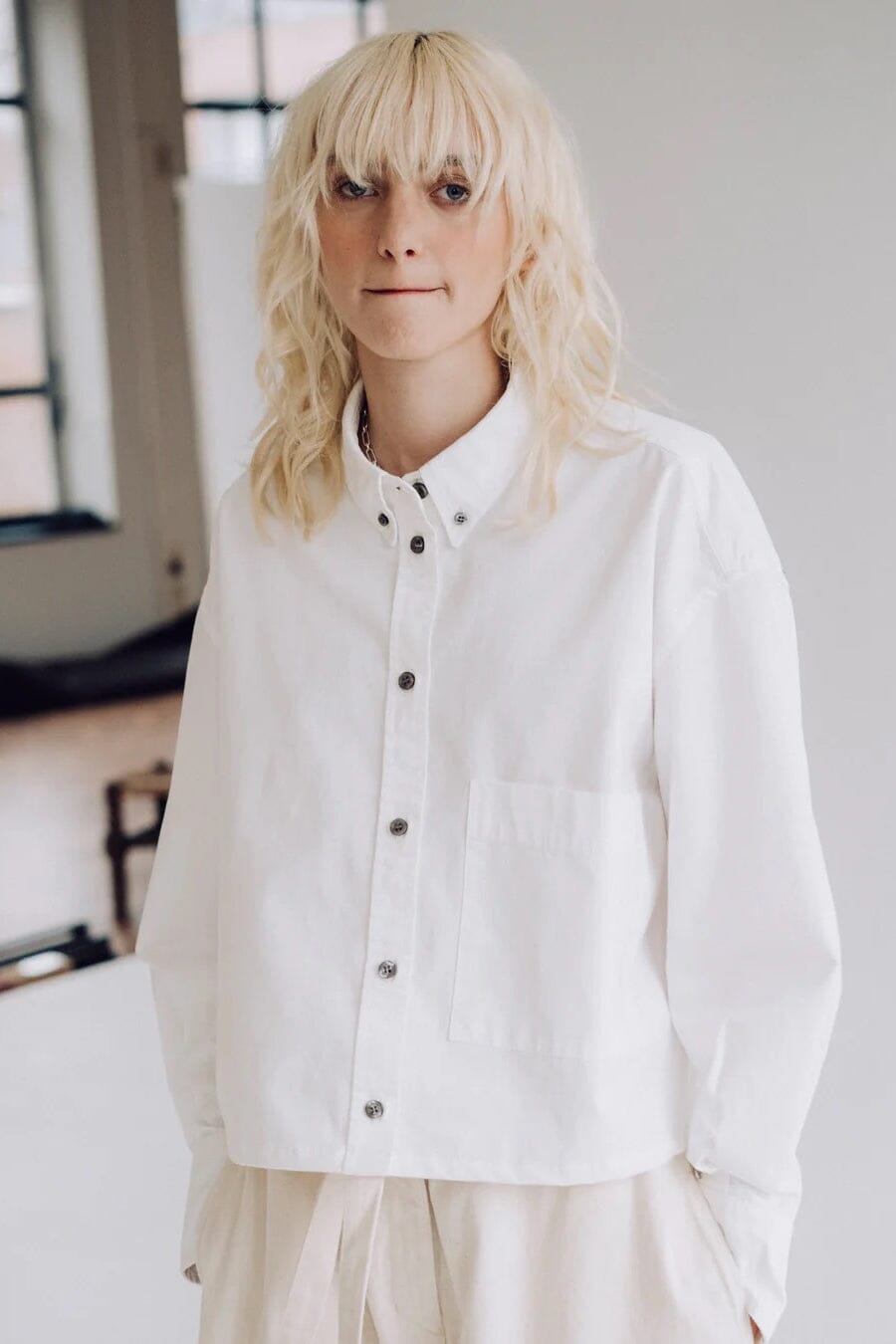 Girls Of Dust | Icon Shirt In Milk - SHOP YUCCA Shirts & Tops GIRLS OF DUST - YUCCA 