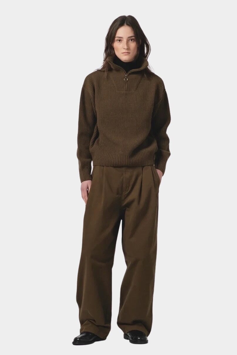 Girls Of Dust - Fly Deck Sweater - Delta Canteen - Knitwear - YUCCA, Women’s clothing store Denver, women’s clothing website.