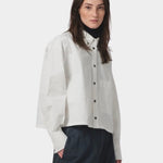 Girls Of Dust - Icon Shirt - Milk - Tops & Tees, YUCCA, Boutiques Denver, stylish tops for women, cherry creek boutique.