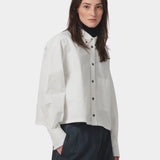 Girls Of Dust - Icon Shirt - Milk - Tops & Tees, YUCCA, Boutiques Denver, stylish tops for women, cherry creek boutique.
