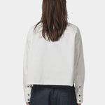 Girls Of Dust - Icon Shirt - Milk - Tops & Tees, YUCCA, Boutiques Denver, stylish tops for women, cherry creek boutique.