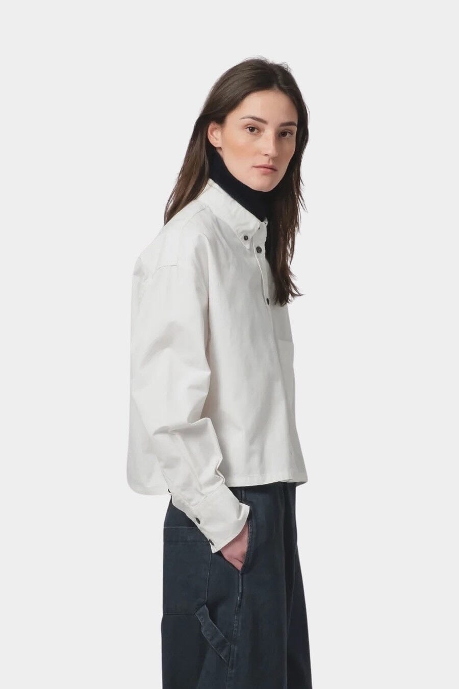 Girls Of Dust - Icon Shirt - Milk - Tops & Tees, YUCCA, Boutiques Denver, stylish tops for women, cherry creek boutique.