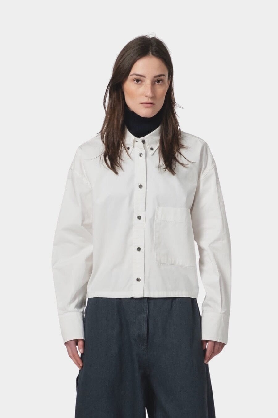 Girls Of Dust - Icon Shirt - Milk - Tops & Tees, YUCCA, Boutiques Denver, stylish tops for women, cherry creek boutique.