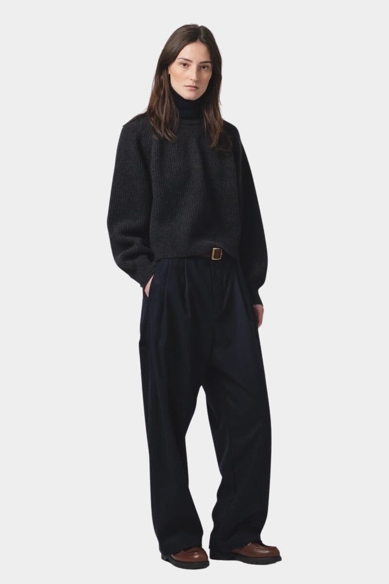 Girls Of Dust - Puddle Sweater - Delta Asphalt - Knitwear- YUCCA, Women’s clothing store Denver, women’s clothing website.