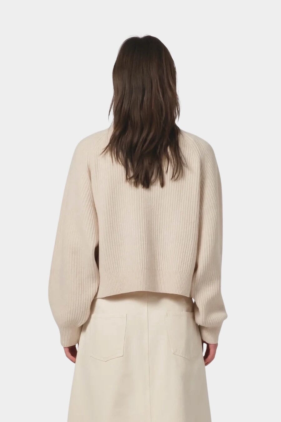 GIRLS OF DUST - Puddle Sweater - Delta Wheat - Knitwear - YUCCA, women’s clothing website, women’s high quality sweater.