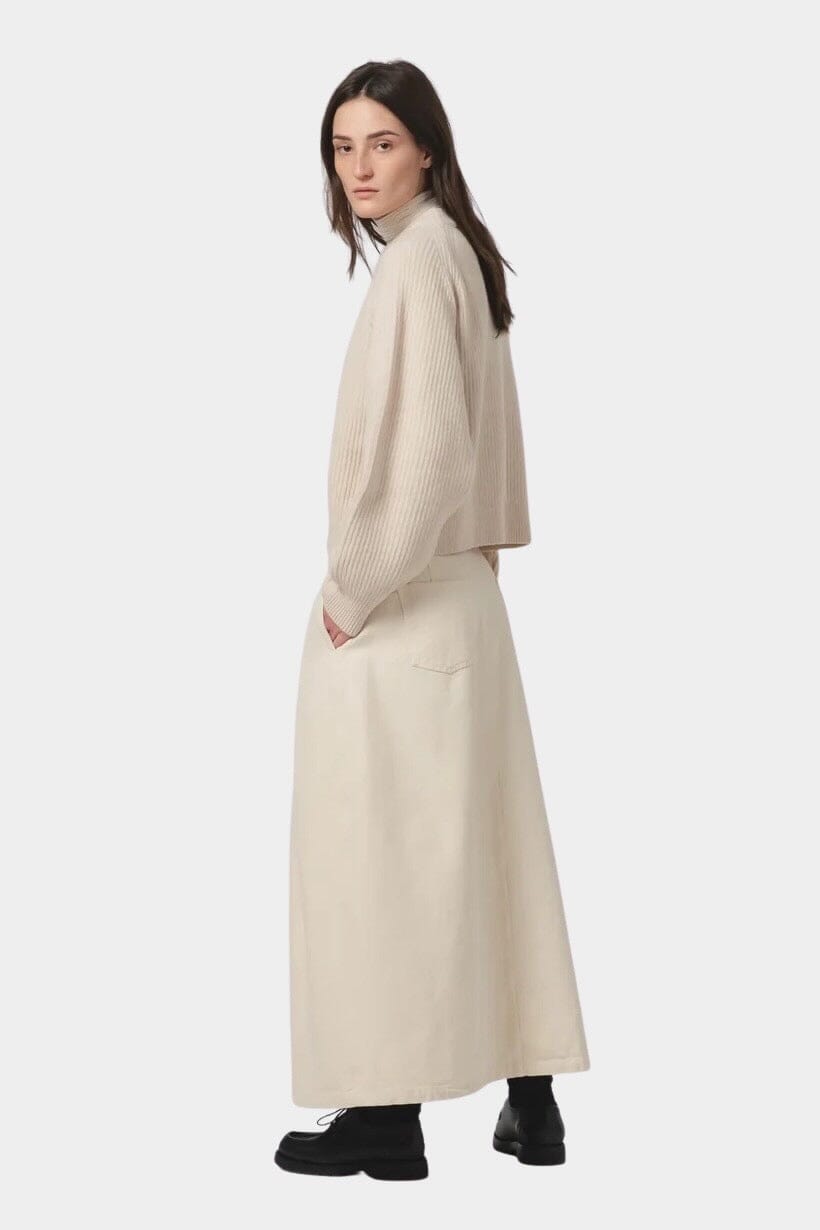 GIRLS OF DUST - Puddle Sweater - Delta Wheat - Knitwear - YUCCA, women’s clothing website, women’s high quality sweater.