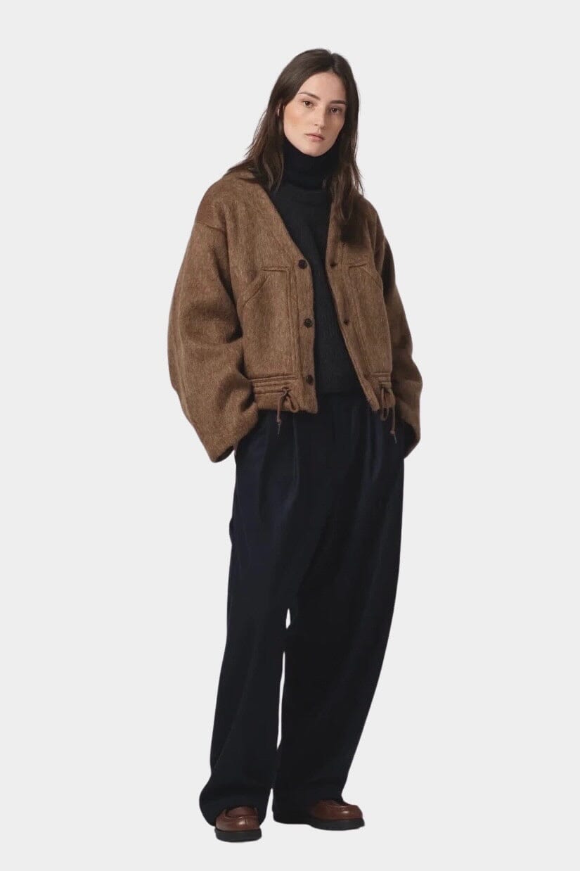 Girls Of Dust - Reactor Jacket - Java Brown - Jackets - YUCCA, women’s clothing website, women’s high quality jacket.