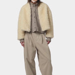 Girls Of Dust - Shetland Jacket Alaska Fluff - Ecru - Jacket & Coats - YUCCA, Women’s clothing store Denver, shop local.