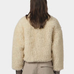 Girls Of Dust - Shetland Jacket Alaska Fluff - Ecru - Jacket & Coats - YUCCA, Women’s clothing store Denver, shop local.