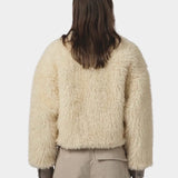 Girls Of Dust - Shetland Jacket Alaska Fluff - Ecru - Jacket & Coats - YUCCA, Women’s clothing store Denver, shop local.
