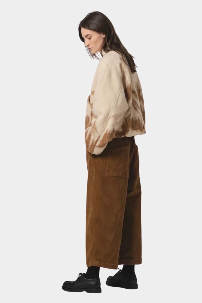 Girls Of Dust - Nuclear Jacket Mountain Jacquard - Brown/Cream - Jacket & Coats - YUCCA, Women’s store Denver, shop local.