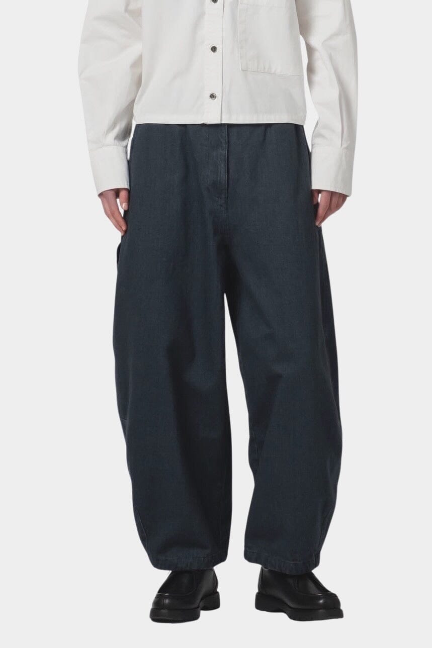 Girls Of Dust - Sultan Pants - Griffin Denim Asphalt - YUCCA, Bottoms, androgynous clothing, unisex clothing Denver.