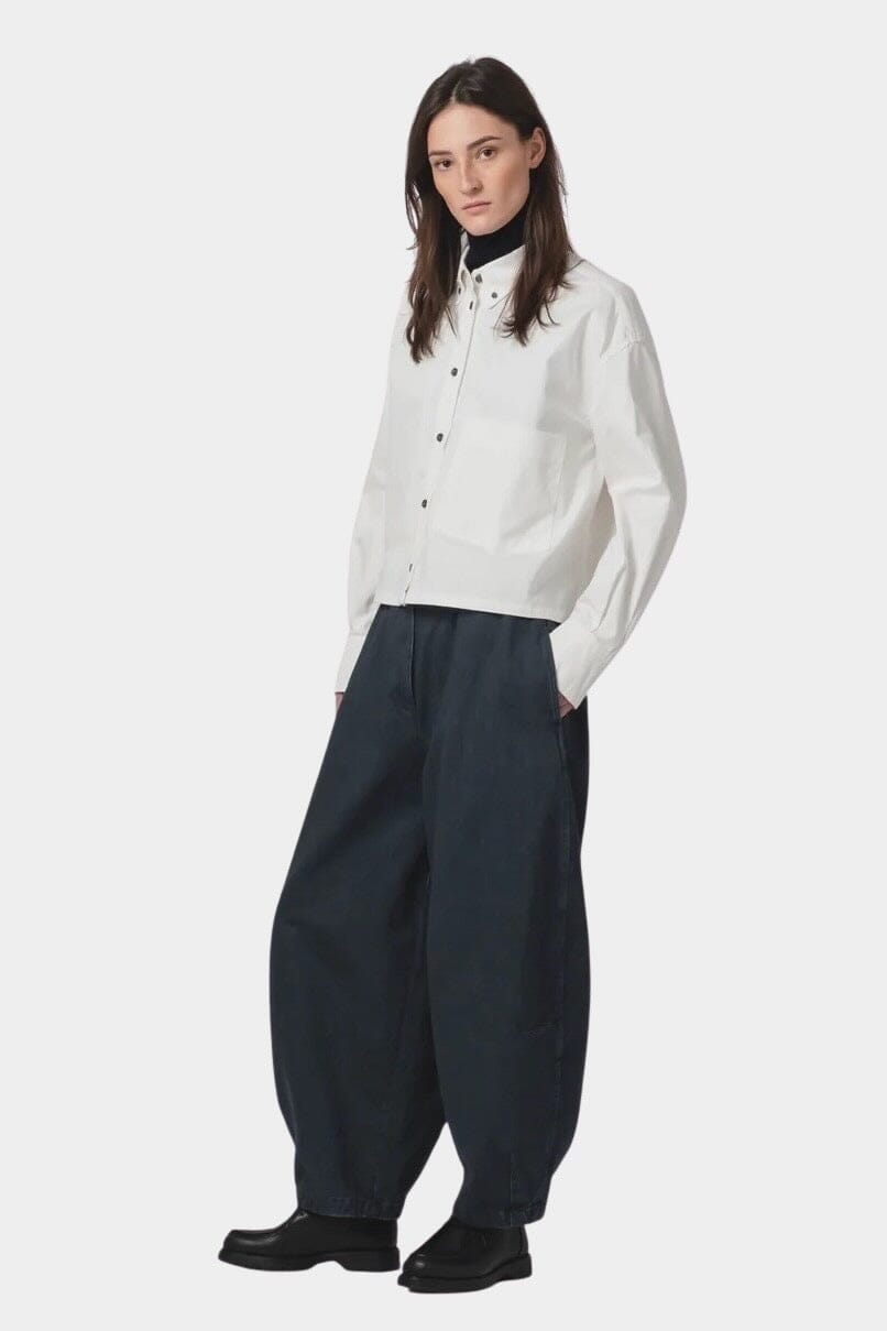 Girls Of Dust - Sultan Pants - Griffin Denim Asphalt - YUCCA, Bottoms, androgynous clothing, unisex clothing Denver.