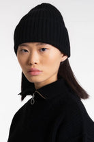 Girls Of Dust - Wool Cashmere Beanie - Black - Beanie - YUCCA, artistic accessories, boutique near me, shop local denver.