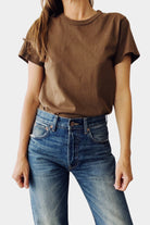 HEY GANG | The Crew - Mud - SHOP YUCCA Tops & Tees HEY GANG - YUCCA, Yucca store Denver, women’s clothing boutique near me, high quality capsule wardrobe, boutiques near me, women’s high quality top.