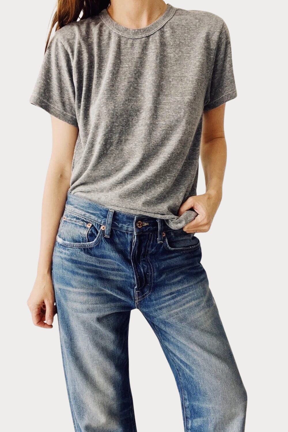 Hey Gang | The Crew In P.E. Grey - SHOP YUCCA Shirts & Tops HEY GANG - YUCCA 