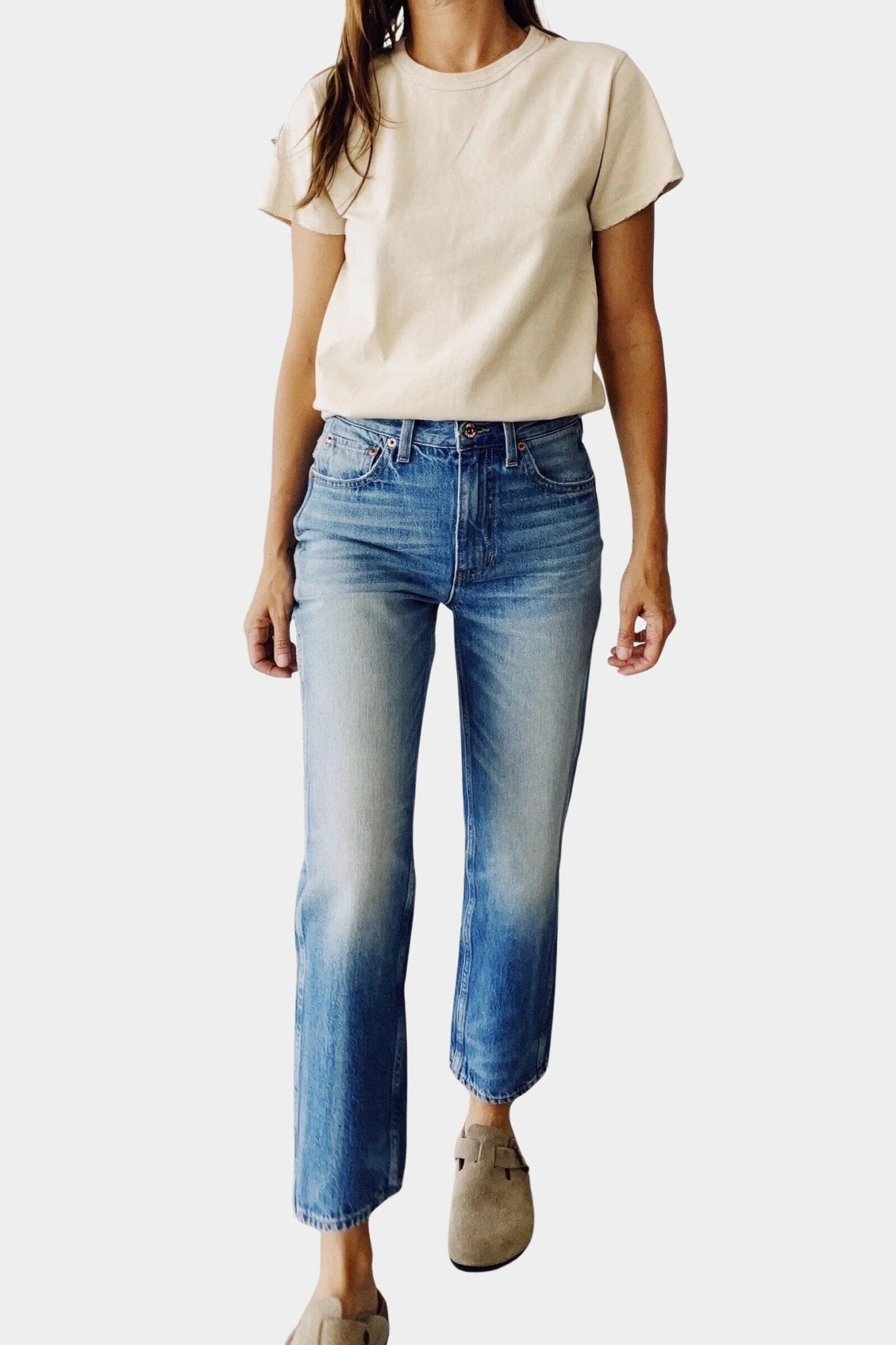 Hey Gang - The Crew - Tan - Shirts & Tops - YUCCA, high quality capsule wardrobe, boutiques near me, Boutiques Denver.