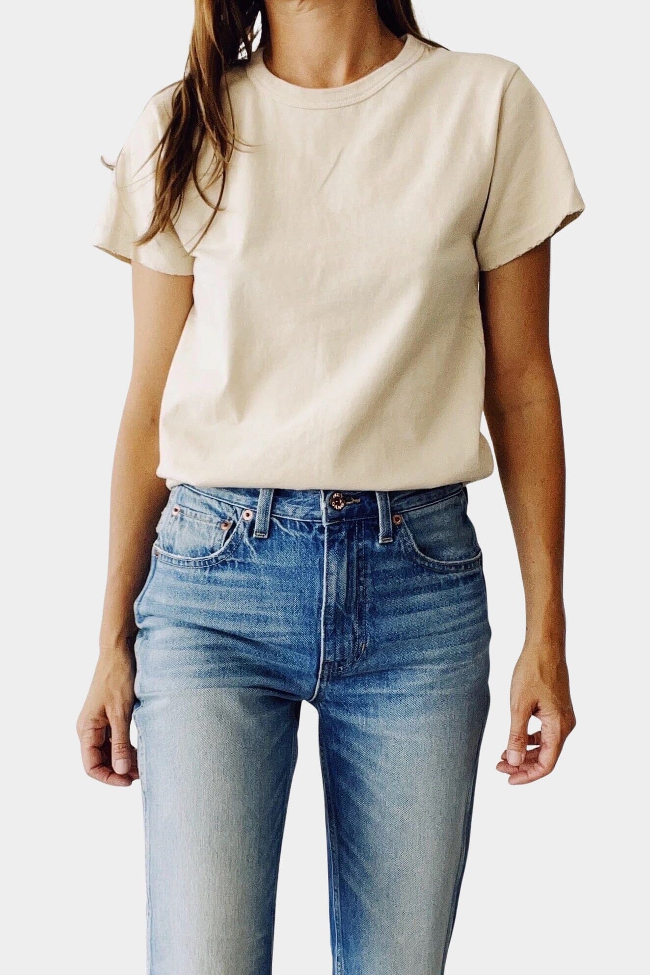 Hey Gang - The Crew - Tan - Shirts & Tops - YUCCA, high quality capsule wardrobe, boutiques near me, Boutiques Denver.