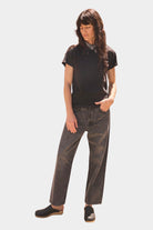 Hey Gang - The Loose Crop - Jett Wash - Denim - YUCCA, Yucca store Denver, women’s clothing boutique near me, boutiques near me.