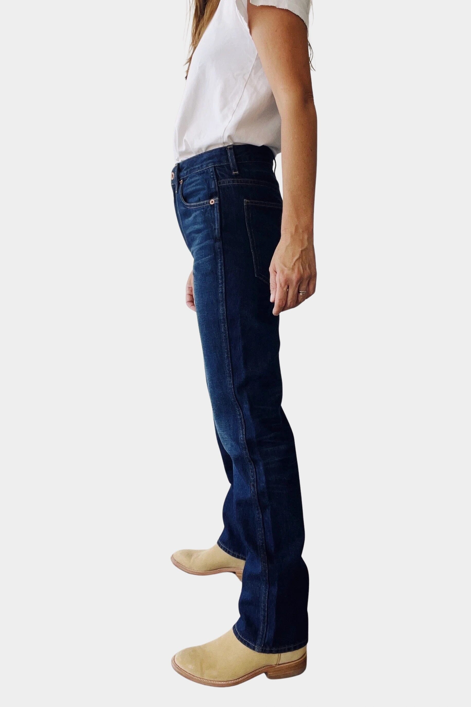 HEY GANG | The Straight - Eddy Wash - SHOP YUCCA Denim HEY GANG - YUCCA, Best boutique shopping in Denver, boutiques Denver, high end denim jeans online, capsule wardrobe, shop local Denver. 
