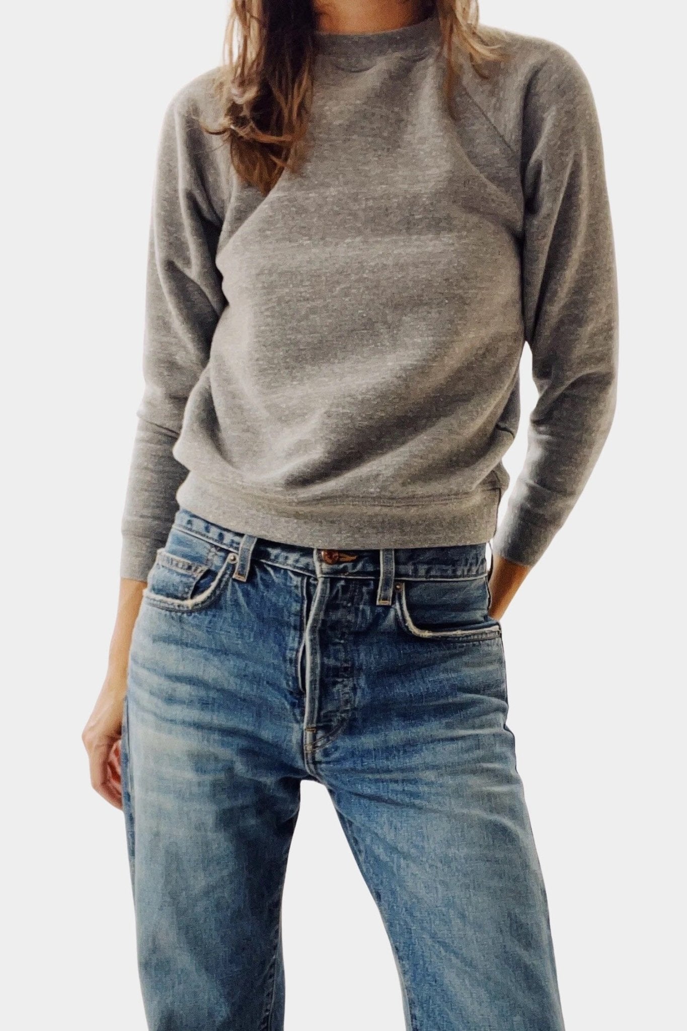 Hey Gang - The Sweatshirt - P.E.Grey - Sweatshirts - YUCCA, boutiques Denver, boutiques near me, women’s quality sweatshirt.