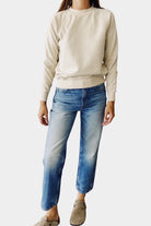 Hey Gang | The Sweatshirt In Tan - SHOP YUCCA Shirts & Tops HEY GANG - YUCCA 