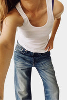 Hey Gang | The Tank Top In White - SHOP YUCCA Tank Top HEY GANG - YUCCA 