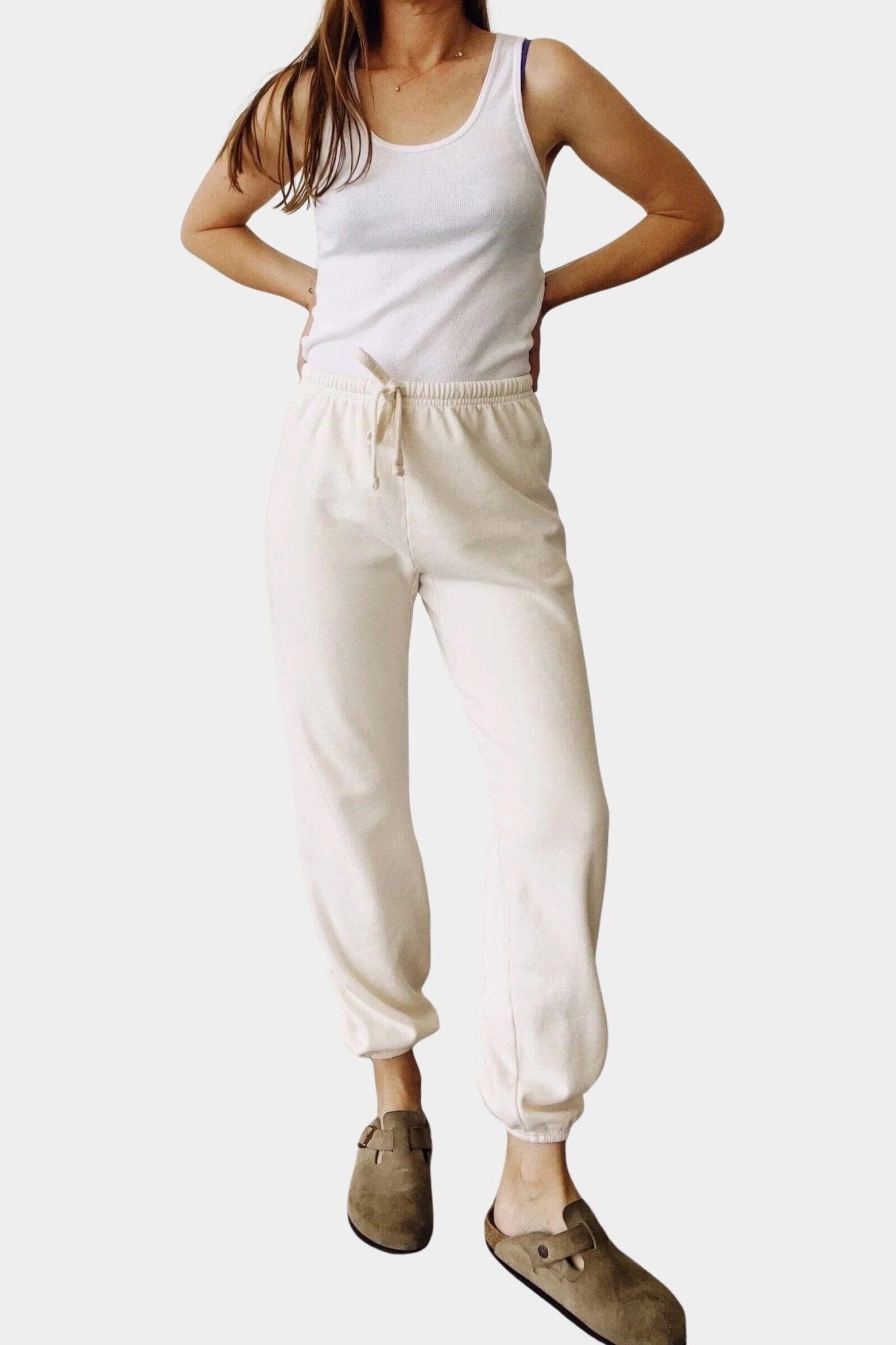 Hey Gang - The Tank Top - White - YUCCA, Yucca store Denver, women’s clothing boutique near me, women’s high quality tops.