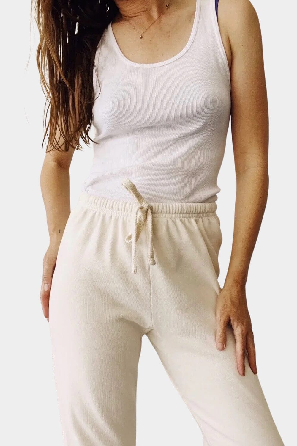 Hey Gang | The Tank Top In White - SHOP YUCCA Tank Top HEY GANG - YUCCA 