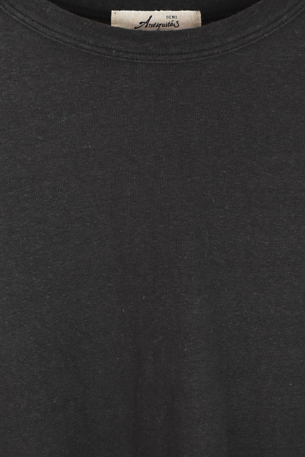 Ichi Antiquités - Cotton Pullover - Black - YUCCA, ageless fashion, Japanese clothing for women, at the moment clothes.