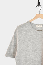 Ichi Antiquites - Cotton T-Shirt - Grey - Tops & Tees - YUCCA, boutiques denver, elevated basics, quality basics.