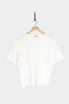 Ichi Antiquites - Cotton T Shirt - White - Tops & Tees - YUCCA, high quality capsule wardrobe, elevated basics.