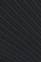 Ichi Antiquités - Japan Wholegarment Rib Knit Turtleneck - Black - Tops & Tees - YUCCA, high quality tops for women.