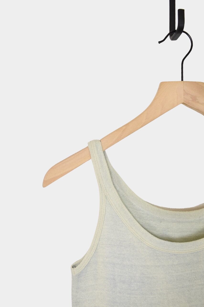 Ichi Antiquités - Natural Hand Dye 2Way Tanktop - Light Indigo - Shirts & Tops - YUCCA, Artistic clothing for women, boutique near me, capsule wardrobe, fashion for women over 50.