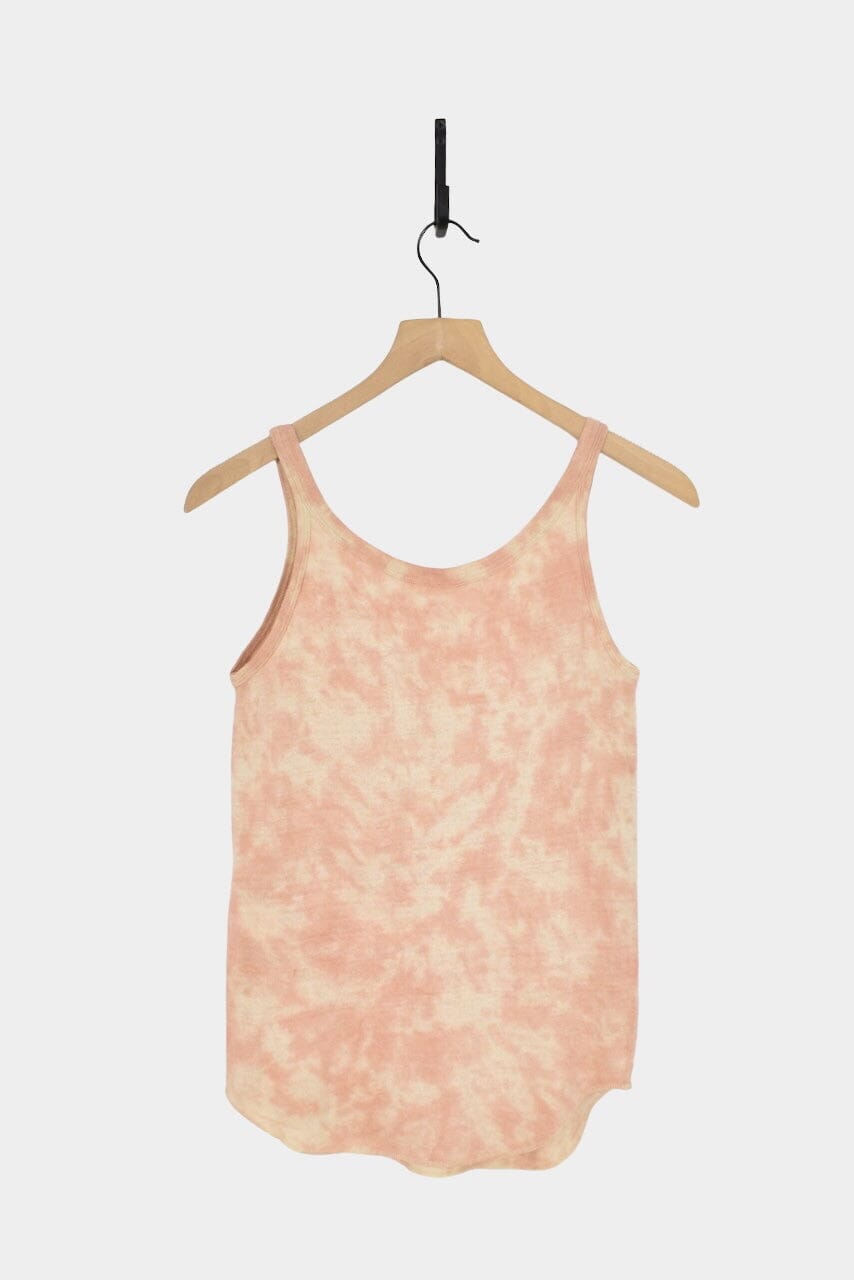 Ichi Antiquités - Natural Hand Dye 2Way Tanktop - Light Pink-Shirts & Tops - YUCCA, Artistic clothing for women, boutique near me, capsule wardrobe, fashion for women over 50